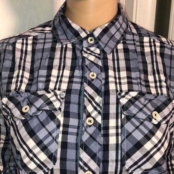 Buffalo David Bitton Blue Buttondown L - Picture 2 of 8